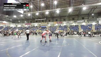 285 lbs 5th Place - Hayden Davidson, Englewood Pirates (PYS) vs Everett Furley, GI Grapplers