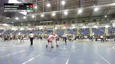 285 lbs 5th Place - Hayden Davidson, Englewood Pirates (PYS) vs Everett Furley, GI Grapplers