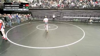 3A 155 lbs Cons. Round 3 - Sydnei Christensen, Richfield vs Kynnedy Cartright, North Sanpete