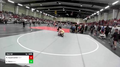 144 lbs Consi Of 8 #2 - Reese Appenzeller, Bayfield Wrestling vs Gavin Baca, Bayfield Wrestling