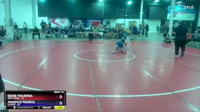125 lbs Placement Matches (8 Team) - Eddie Figueroa, New Jersey vs Maximus Pearch, Illinois