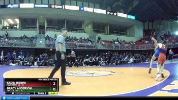 165 lbs Placement (16 Team) - Brady Anderson, Lincoln East vs Kadin Dibbini, Manhattan HS