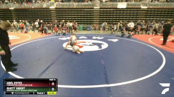 67 lbs Cons. Round 1 - Abel Estes, Torrington Wrestling Club vs Rhett Sibert, Bridger Valley Bruins Wrestling