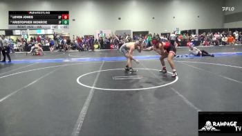 165 lbs Semifinal - Leven Jones, SC Punisher vs Kristopher Monroe, Jr. Panther