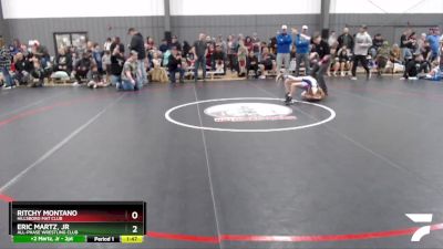 53 lbs Round 1 - Eric Martz, Jr, All-Phase Wrestling Club vs Ritchy Montano, Hillsboro Mat Club