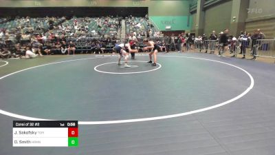 150 lbs Consi Of 32 #2 - Jake Sakofsky, Torrey Pines vs Deacon Smith, Herriman