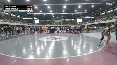136 lbs Consolation - Jake Gleason, Shippensburg vs Mason Castillo, Reading