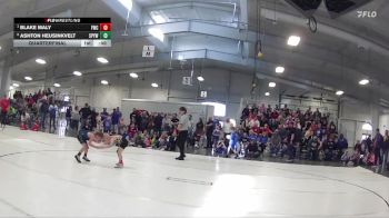 33 lbs Quarterfinal - Blake Maly, Fremont Wrestling Club vs Ashton Heusinkvelt, St Paul Youth Wrestling