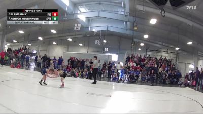 33 lbs Quarterfinal - Blake Maly, Fremont Wrestling Club vs Ashton Heusinkvelt, St Paul Youth Wrestling