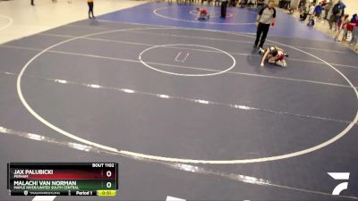 65B Round 2 - Jax Palubicki, Perham vs Malachi Van Norman, Maple River/United South Central