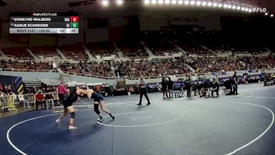 138-D2 Cons. Round 1 - Karlie Schneider, Sahuaro High School vs Everlynd Walberg, Dysart High School