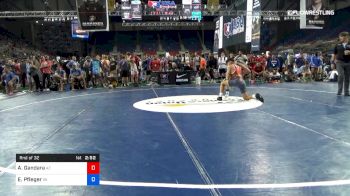 152 lbs Rnd Of 32 - Aaron Gandara, Arizona vs Ellis Pfleger, Wisconsin