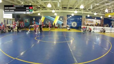 113 lbs Round 2 (8 Team) - Jack Cabrera, Alpha Dogs vs Brady Sher, Braves WC