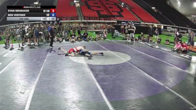 130 lbs Evan Brubaker, Utah 14U Boys vs Ben Vertner, 14U Renegade Team