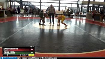 JV Boys-14 lbs Round 1 - Landon DeSotel, Marion vs Peyce McCoy, Dubuque Hempstead