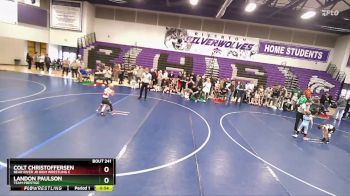 55 lbs Champ. Round 1 - Landon Paulson, Team Prestige vs Colt Christoffersen, Bear River Jr High Wrestling C