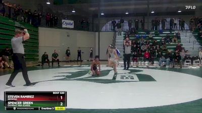 106 lbs 3rd Place Match - Luke Houchins, Benedictine College Preparatory School vs Joey Womack, St. Frances Academy