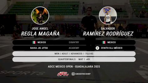 Jose Angel Regla Magaña vs Salvador Ramírez Rodríguez 2025 ADCC Guadalajara Open