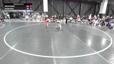 175 lbs Jaelyn Sides, Kansas Red vs Jacob Cole, Indiana Blue