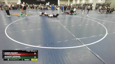 144 lbs Cons. Round 4 - Hudson Hohman, Bad Karma Wrestling Club vs Jaxon Mackey, Legends Of Gold Las Vegas