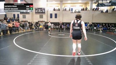 152 lbs Quarterfinal - Alexandra Patton, Oliver Ames vs Ksenia Gorman, King Philip