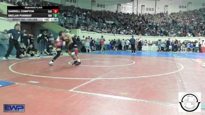 120 lbs Round Of 32 - Darrell Compton, Elgin Wrestling vs Declan Forrest, Vinita Kids Wrestling