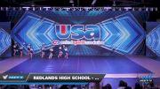 Redlands High School - Redlands [2022 Junior Varsity - Song/Pom - Novice] 2022 USA Nationals: Spirit/College/Junior