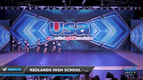 Redlands High School - Redlands [2022 Junior Varsity - Song/Pom - Novice] 2022 USA Nationals: Spirit/College/Junior