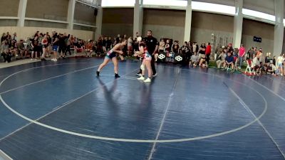 110 lbs Champ. Round 3 - Rylin Plant, Wyoming vs Gianna Rosales, Arizona
