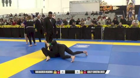 Ashley Christina Greer vs Maria Malgorzata Wojakowski 2024 World IBJJF Jiu-Jitsu No-Gi Championship