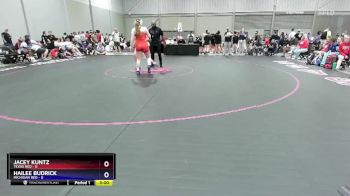 155 lbs Placement Matches (16 Team) - Jacey Kuntz, Texas Red vs Hailee Budrick, Michigan Red
