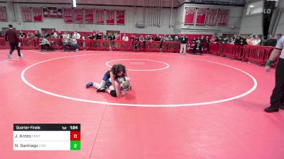 118 lbs Quarterfinal - Jocelyn Antes, Frontier vs Nevaeh Santiago, Chicopee