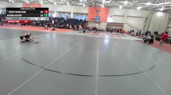 157 lbs Champ. Round 2 - Josh Warland, RIT vs Ayden Estep, St. John Fisher