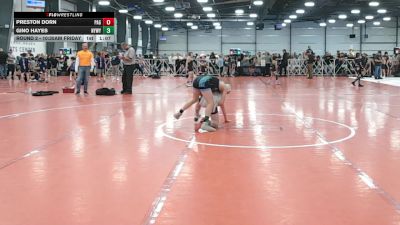 92 lbs Round 2 - 10:30am Friday - Preston Dorn, PA Gold vs Gino Hayes, NYWAY - Iron Empire