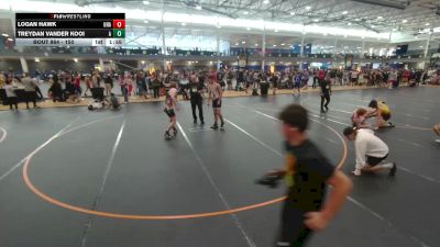 150 lbs Cons. Round 2 - Logan Hawk, Unattached vs Treydan Vander Kooi, Allegan