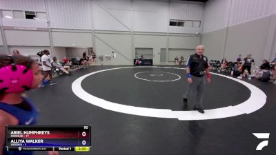 97 lbs Placement Matches (8 Team) - Mackinzie Brewer, Missouri vs Jennah ElBardicy, Virginia