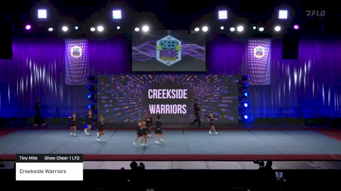 Creekside Warriors [2022 Tiny Mite Show Cheer 1 LTD] 2022 Pop Warner ...