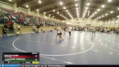 101 lbs Round 1 - Boston Sharp, Bear River vs Alexander Arreguin, SYRACUSE