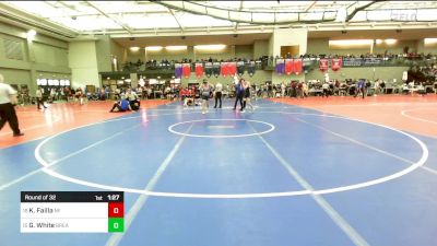 138 lbs Round Of 32 - Kieran Failla, New Fairfield vs Gabriel White, Bristol Eastern