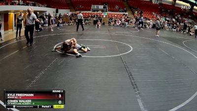 48 lbs Round 2 (8 Team) - Cohen Walker, CP Wrestling Academy vs Kyle Friedmann, Rogue WC