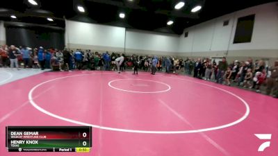 55-56 lbs Round 1 - Dean Gemar, Wildcat Wrestling Club vs Henry Knox, Texas