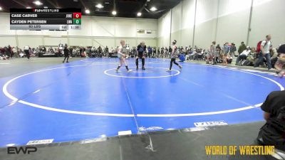 60 lbs Quarterfinal - Case Carver, Jokers 12U vs Cayden Petersen, LWA 12U