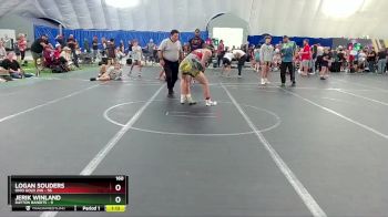 160 lbs Round 1 (8 Team) - Logan Souders, Ohio Gold 24k vs Jerik Winland, Dayton Bandits
