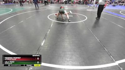 105 lbs Semifinal - Lila Tsao, Homestead vs Yesenia Moffet, Pittsburg Senior