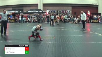 44 lbs Quarterfinal - Adrian Pineiro, Iron Knights vs Jagger Hood, Gulf Coast Wrestling Club