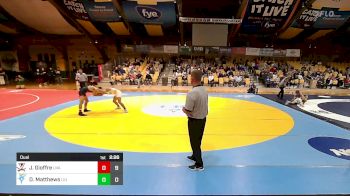 141 lbs Dual - Jack Gioffre, Virginia vs Devin Matthews, Long Island University