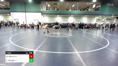 215 lbs Round Of 16 - Mark Marin Lll, CA vs Quin Morgan, MN