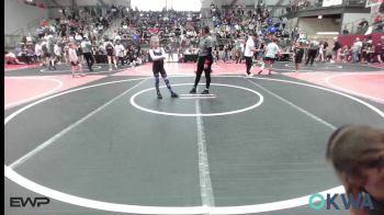 75 lbs Rr Rnd 3 - Katelee Cole, Tulsa Blue T Panthers vs Savannah Brown, Checotah Matcats