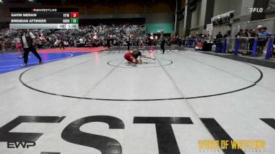 160 lbs Round Of 64 - Gavin Meraw, Other vs Brendan Attinger, Horns Up Wrestling