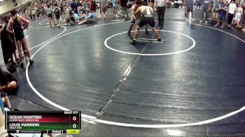 192 lbs Cons. Round 4 - Louis Mannion, Wolf Den vs Ocean Montero, Clovis West Wrestling